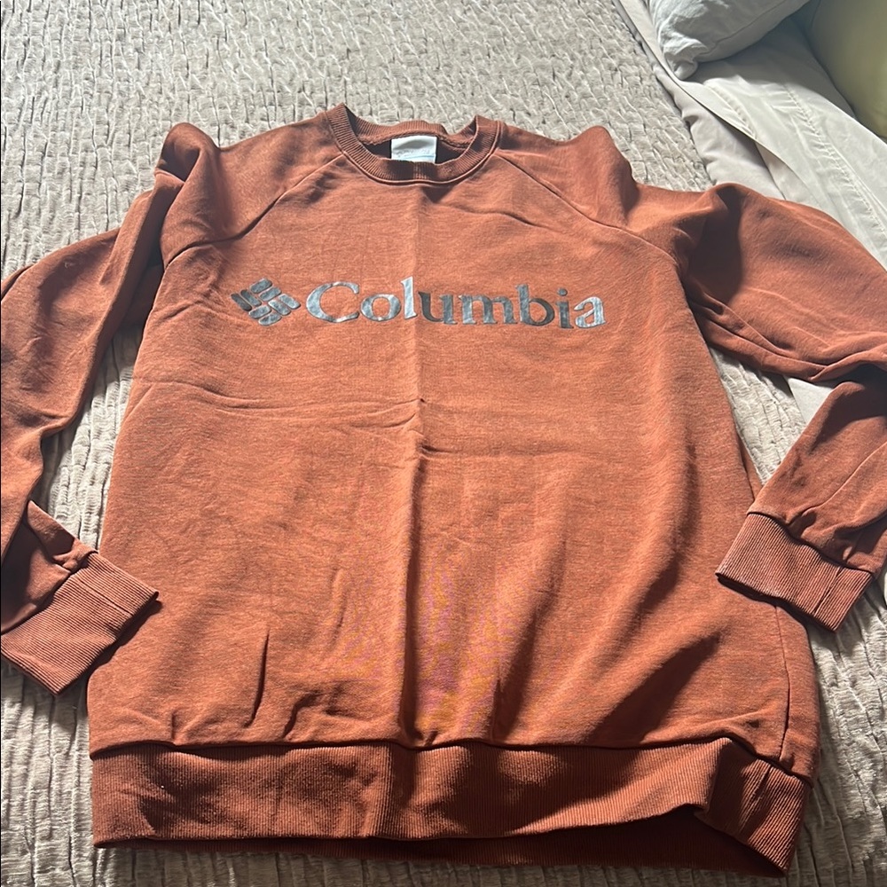Columbia Burnt Orange Crewneck